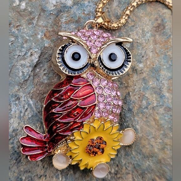 Owl Necklace - Picture 9 of 9